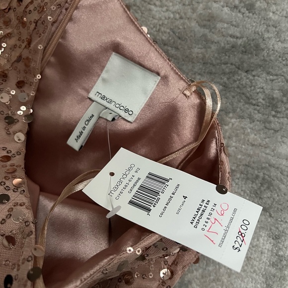 NWT Maxandcleo Gown sz 4 - Picture 6 of 7